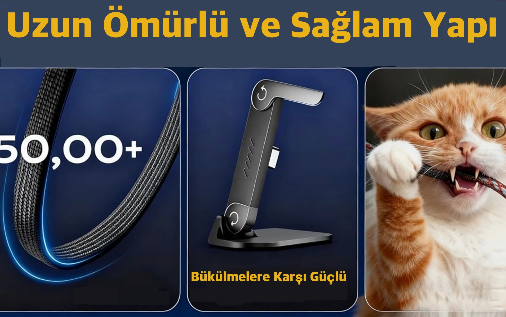 BASEMO Premium Type-C 240W Kablosu